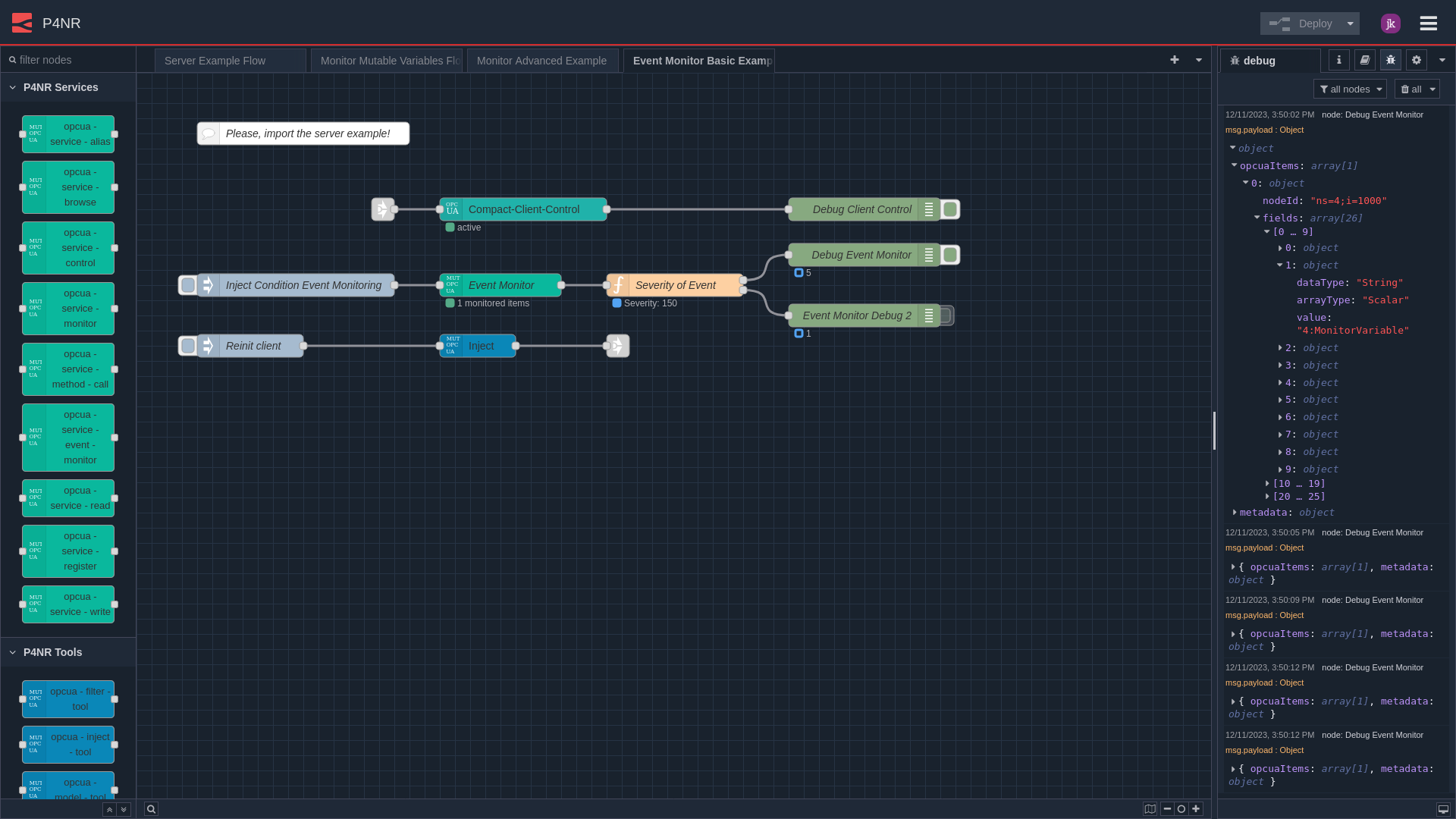 nore red plus flow chart